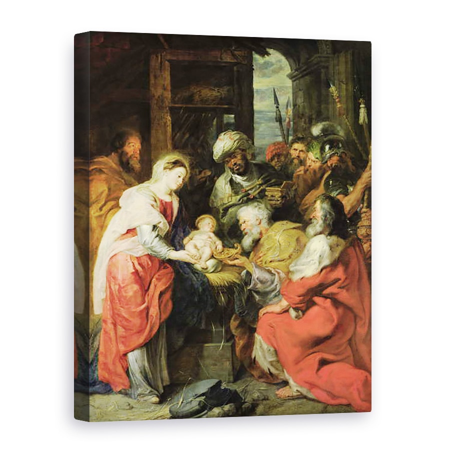 Tablou canvas - Peter Paul Rubens - Adorarea magilor I, 60 x 80 cm