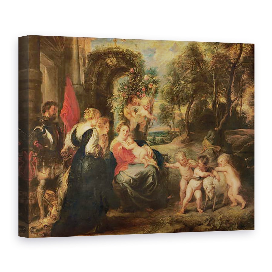 Tablou canvas - Peter Paul Rubens - Madonna si Copilul, 75 x 100 cm