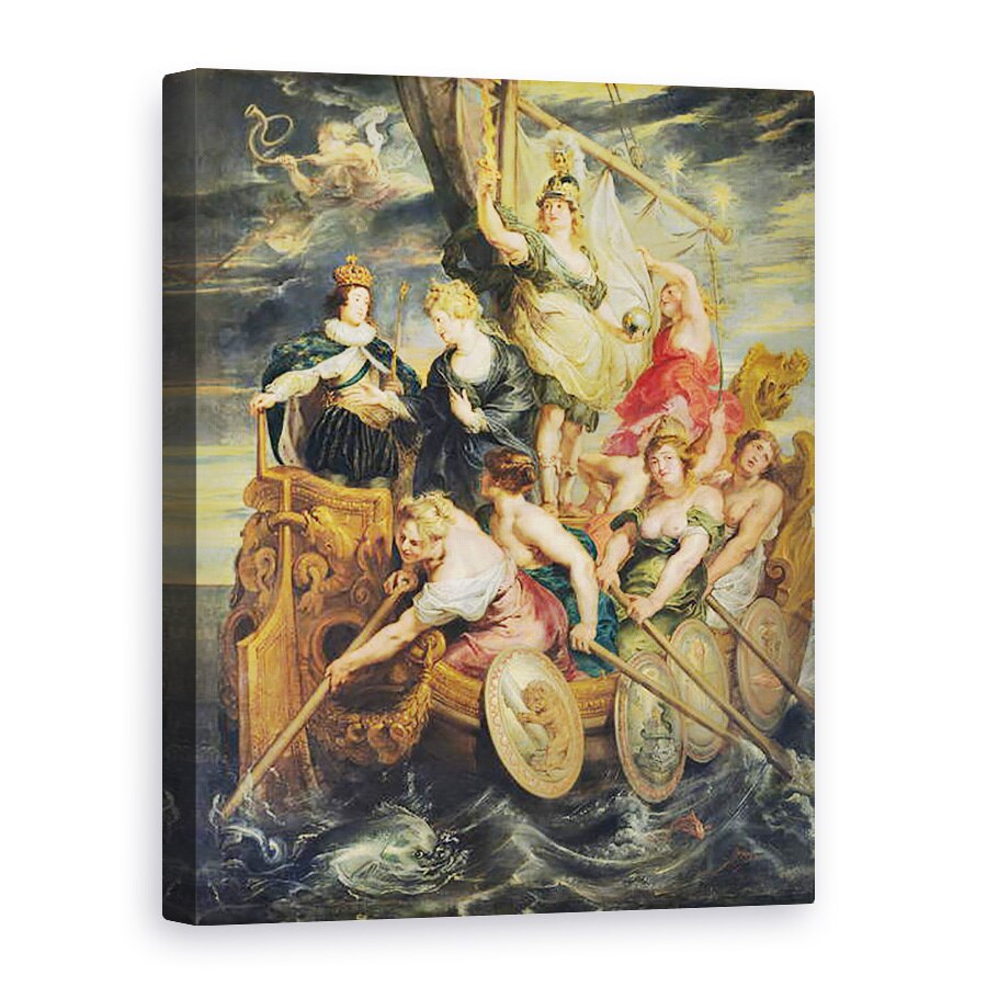 Tablou canvas - Peter Paul Rubens - Majoritatea lui Ludovic al XIII-lea 1601-43 20 octombrie 1614, 60 x 80 cm