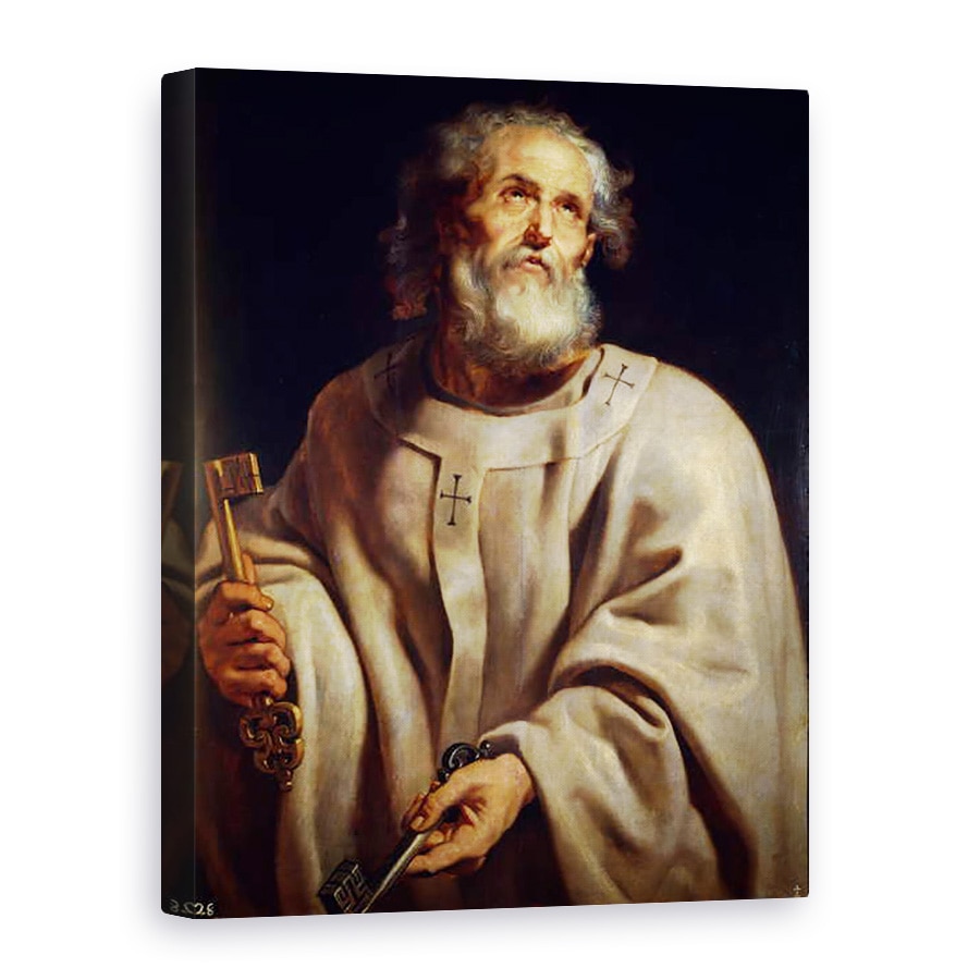 Tablou canvas - Peter Paul Rubens - Saint Peter, 60 x 80 cm