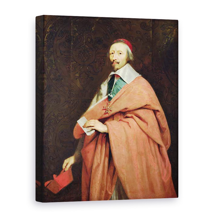 Tablou canvas - Philippe de Champaigne - Cardinal Richelieu 1585-1642 c.1639, 75 x 100 cm