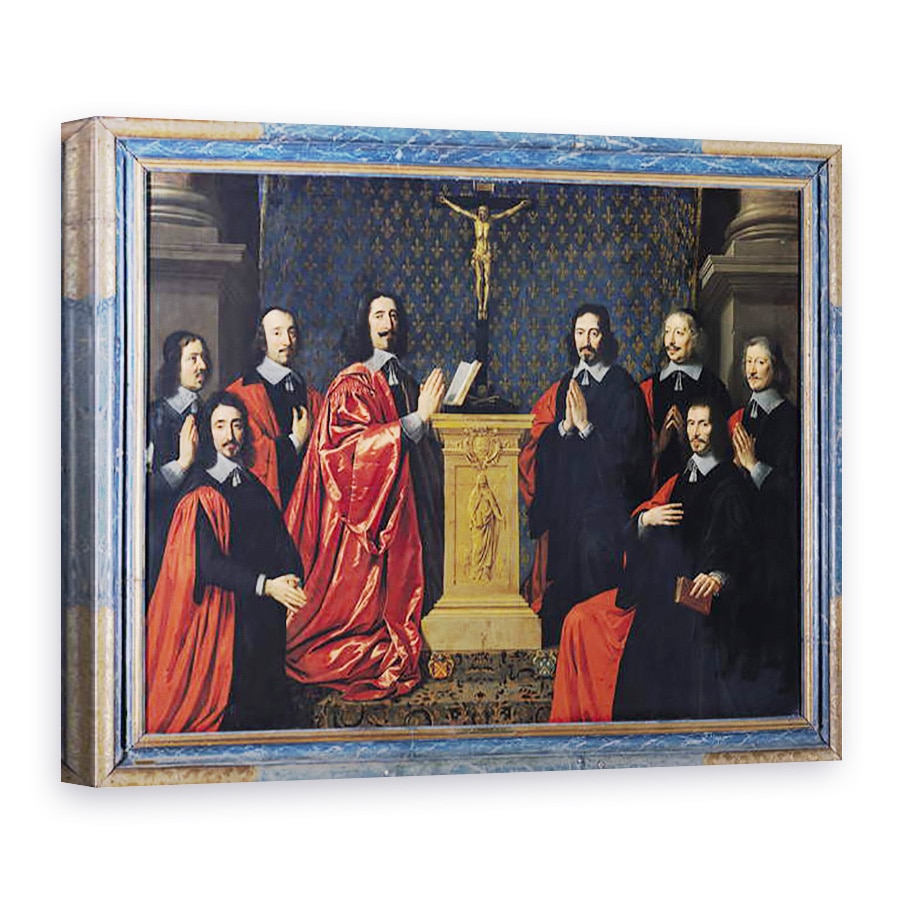 Tablou canvas - Philippe de Champaigne - Prevot des Marchands si echevinele orasului Paris, 75 x 100 cm