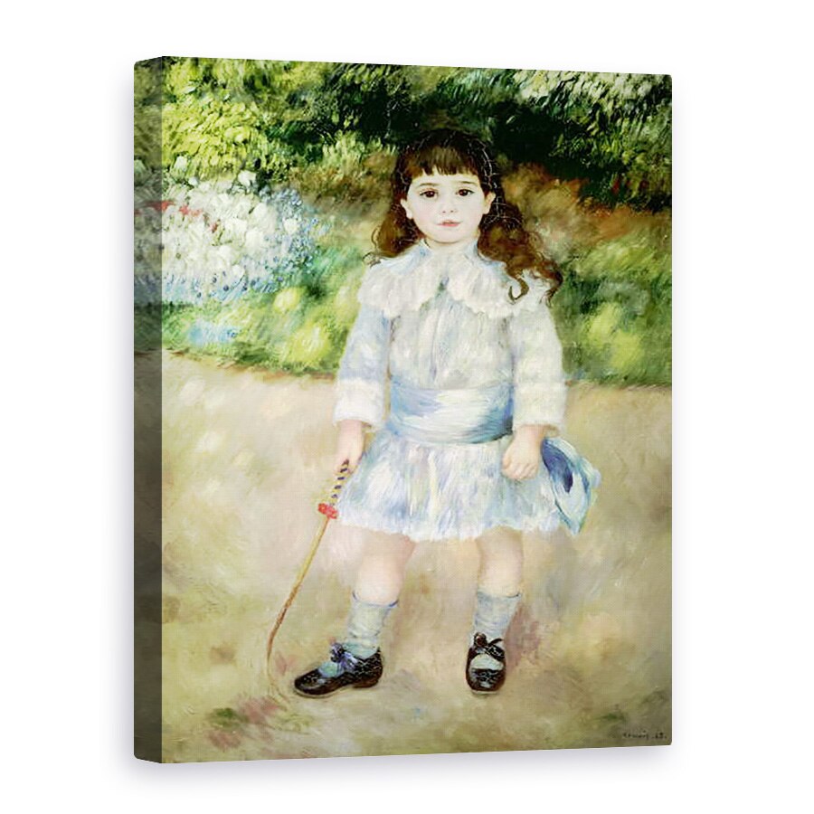 Tablou canvas - Pierre Auguste Renoir - Copil cu un bici, 75 x 100 cm