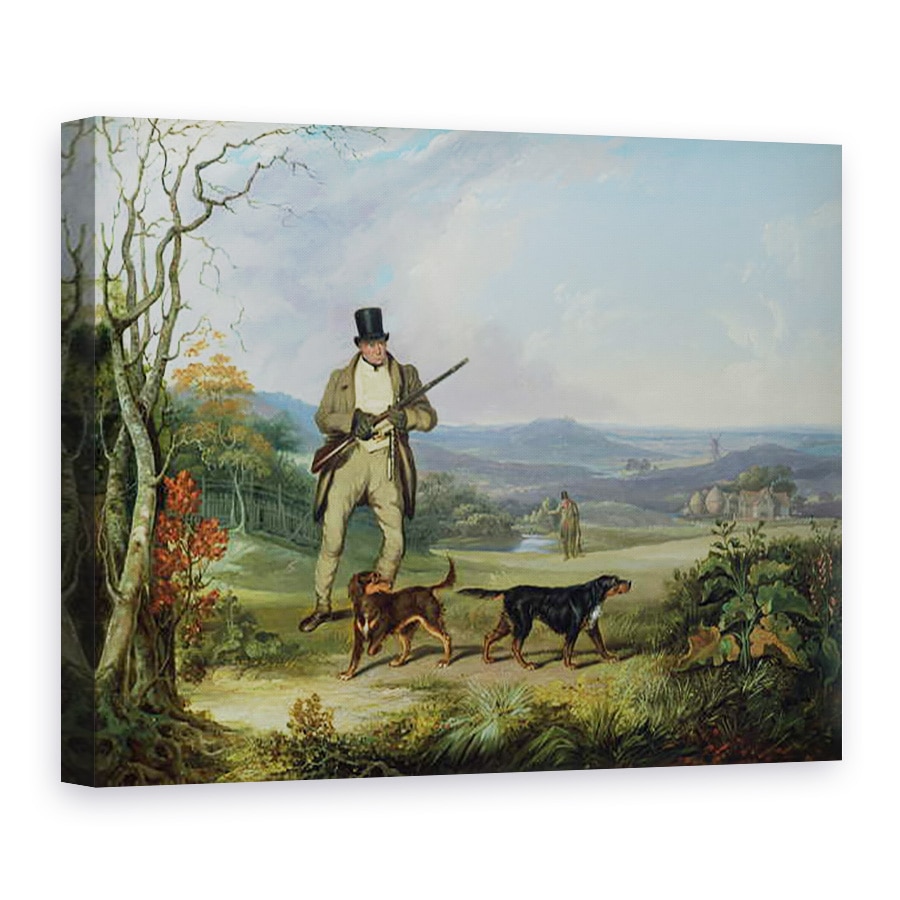 Tablou canvas - Philip Reinagle - Filmarea de dupa-amiaza, 60 x 80 cm
