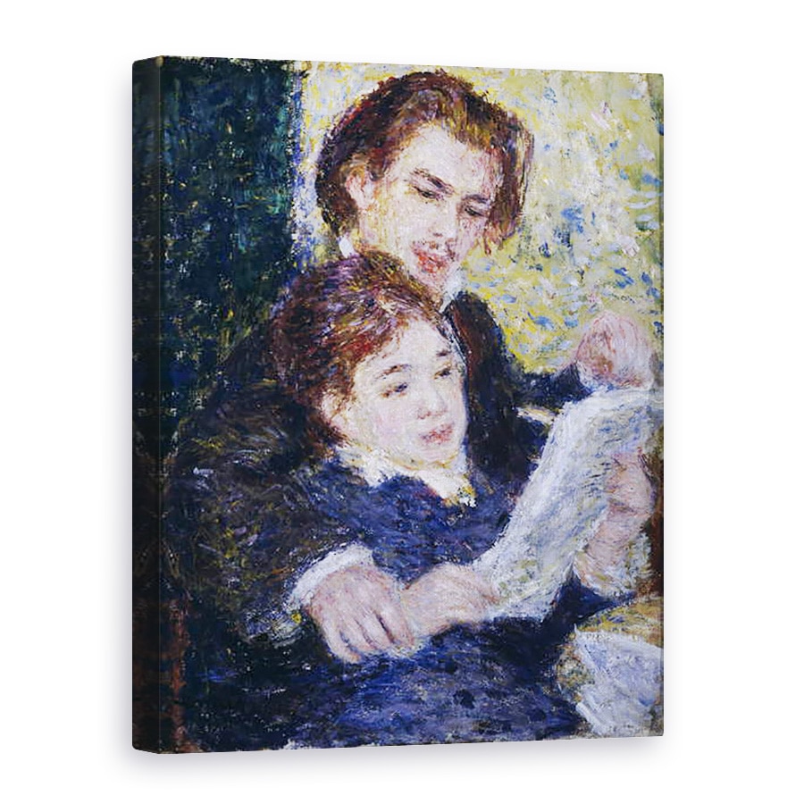 Tablou canvas - Pierre Auguste Renoir - in Studio, Georges Riviere si Marguerite Legrand, 75 x 100 cm