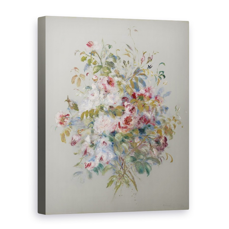 Tablou canvas - Pierre Auguste Renoir - Buchet de trandafiri, 75 x 100 cm