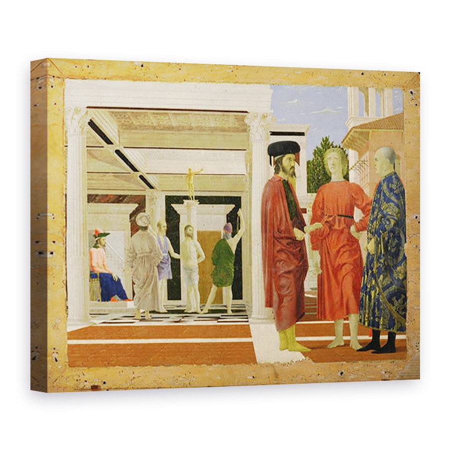 Tablou canvas - Piero della Francesca - Flagelarea lui Hristos, 75 x 100 cm