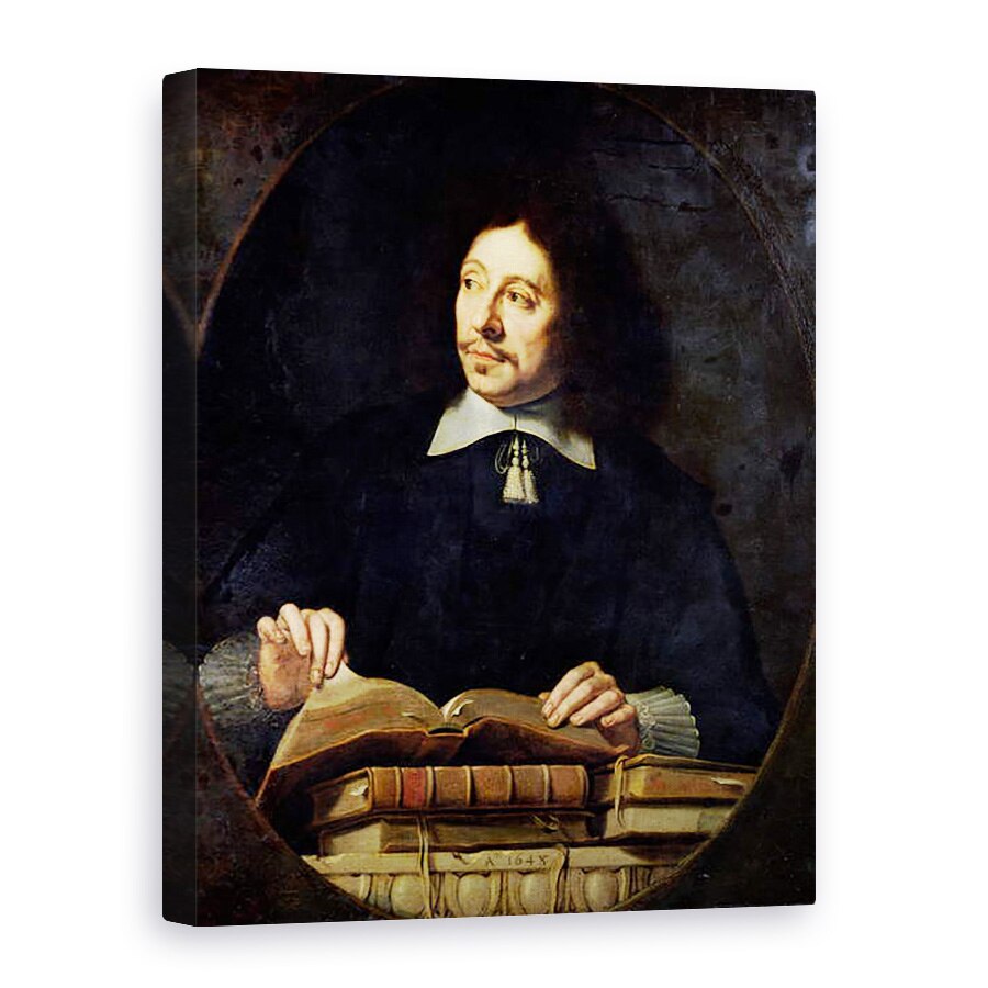 Tablou canvas - Philippe de Champaigne - Portret presupus a fi Etienne Delafons, 75 x 100 cm