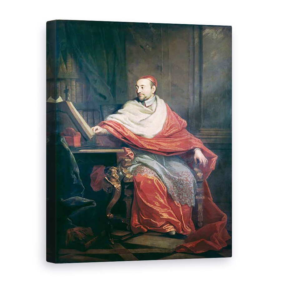 Tablou canvas - Philippe de Champaigne - Cardinalul Pierre de Berulle 1575-1629, 60 x 80 cm