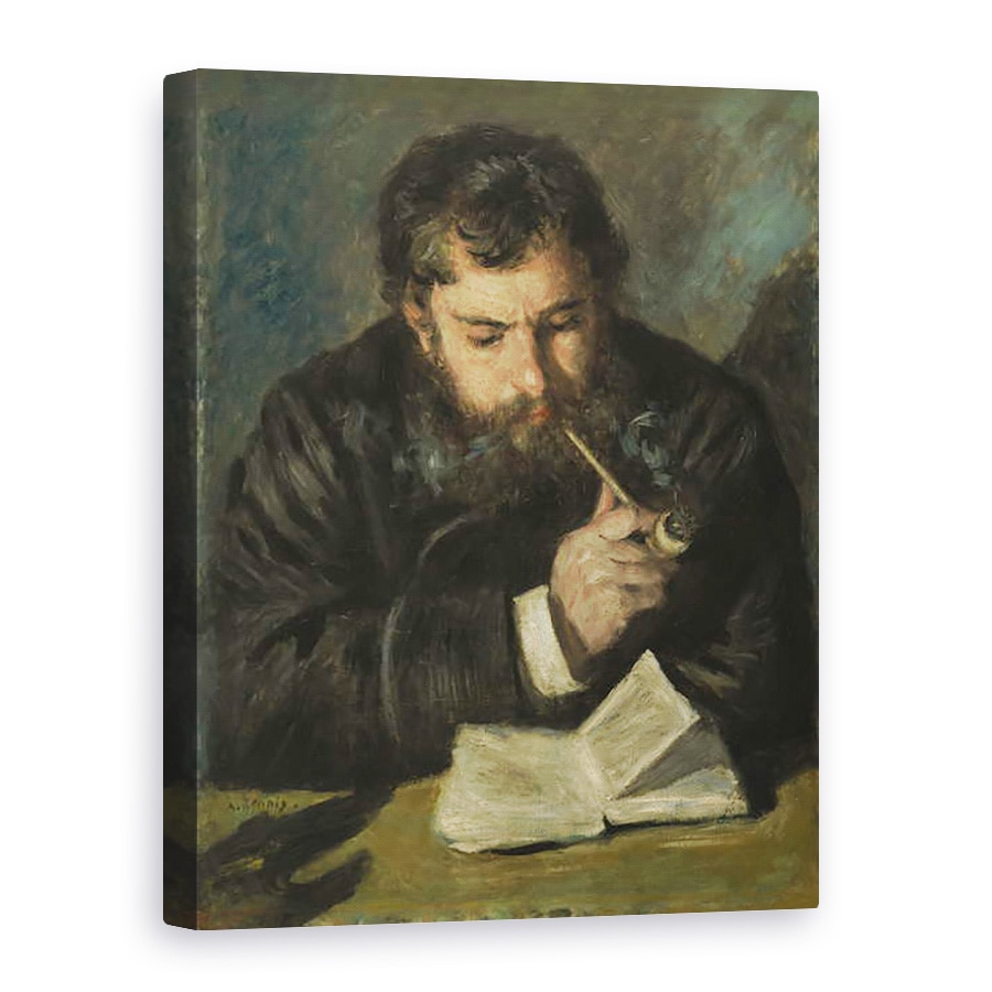 Tablou canvas - Pierre Auguste Renoir - Claude Monet, 60 x 80 cm