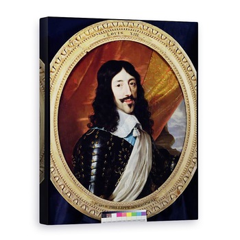Tablou canvas - Philippe de Champaigne - Portretul lui Ludovic al XIII-lea 1601-43 dupa 1610, 60 x 80 cm Tablou canvas - Philippe de Champaigne - Portretul lui Ludovic al XIII-lea 1601-43 dupa 1610, 60 x 80 cm