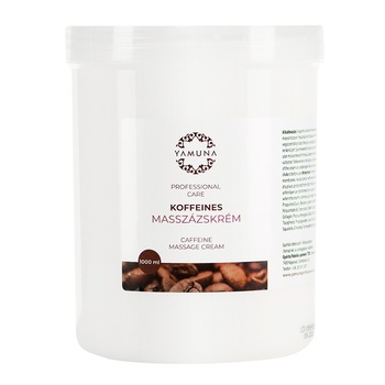 Crema cu cofeina si scortisoara, Yamuna, 1000 ml Crema cu cofeina si scortisoara, Yamuna, 1000 ml