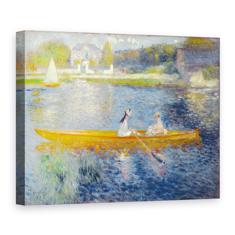 Tablou canvas - Pierre Auguste Renoir - Skiff La Yole, 75 x 100 cm