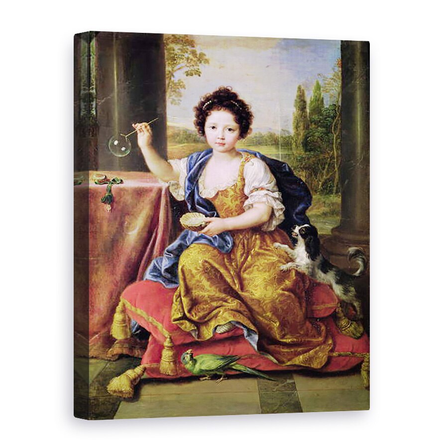 Tablou canvas - Pierre Mignard - Marie-Anne de Bourbon 1666-1739 Mademoiselle de Blois, 60 x 80 cm