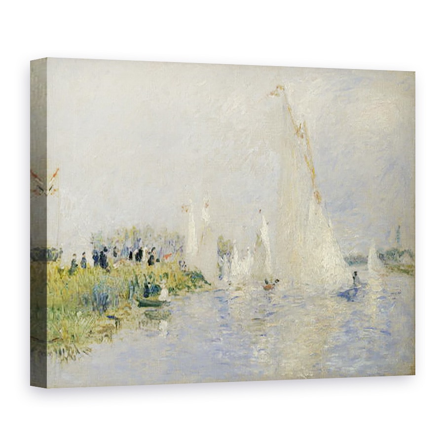 Tablou canvas - Pierre Auguste Renoir - Regatta in Argenteuil, 75 x 100 cm