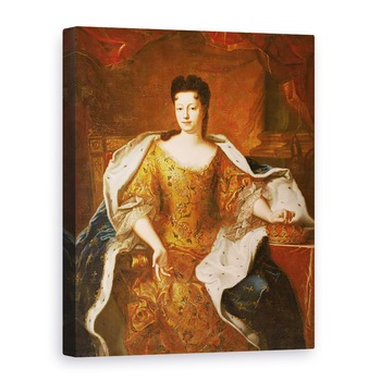 Tablou canvas - Pierre Gobert - Elisabeth-Charlotte dOrleans 1676-1744 Ducesa de Lorena, 75 x 100 cm Tablou canvas - Pierre Gobert - Elisabeth-Charlotte dOrleans 1676-1744 Ducesa de Lorena, 75 x 100 cm