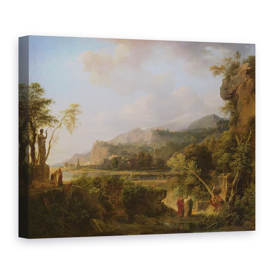 Tablou canvas - Pierre Henri de Valenciennes - Cicero Descoperirea mormantului lui Arhimede, 75 x 100 cm