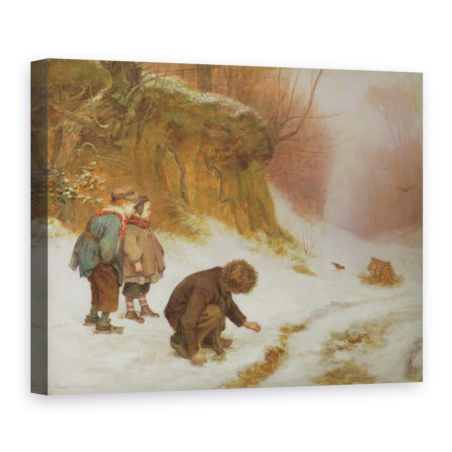 Tablou canvas - Pierre Edouard Frere - Catcher Birdcatcher, 60 x 80 cm