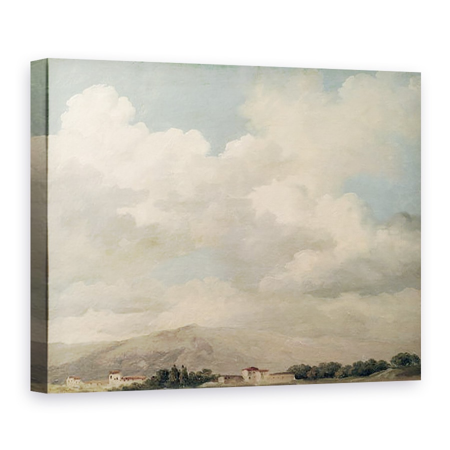 Tablou canvas - Pierre Henri de Valenciennes - Studiul cerului la Quirinal, 75 x 100 cm