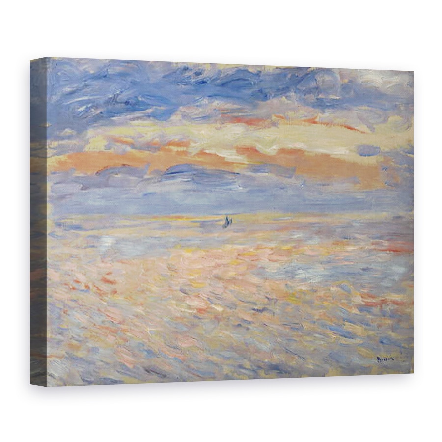Tablou canvas - Pierre Auguste Renoir - Sunset, 75 x 100 cm