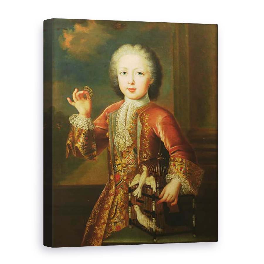 Tablou canvas - Pierre Gobert - Charles-Alexandre 1712-80 Print de Lorena, 75 x 100 cm