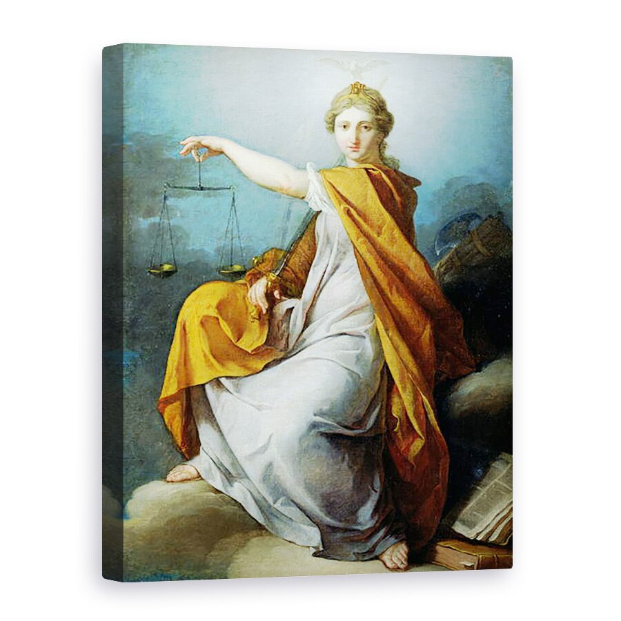Tablou canvas - Pierre Subleyras - Justitie, 75 x 100 cm
