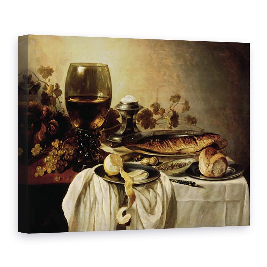 Tablou canvas - Pieter Claesz - Mic dejun, 60 x 80 cm