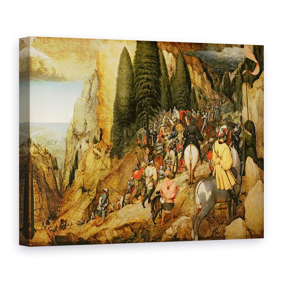 Tablou canvas - Pieter Bruegel the Elder - Conversia Sfantului Pavel, 75 x 100 cm