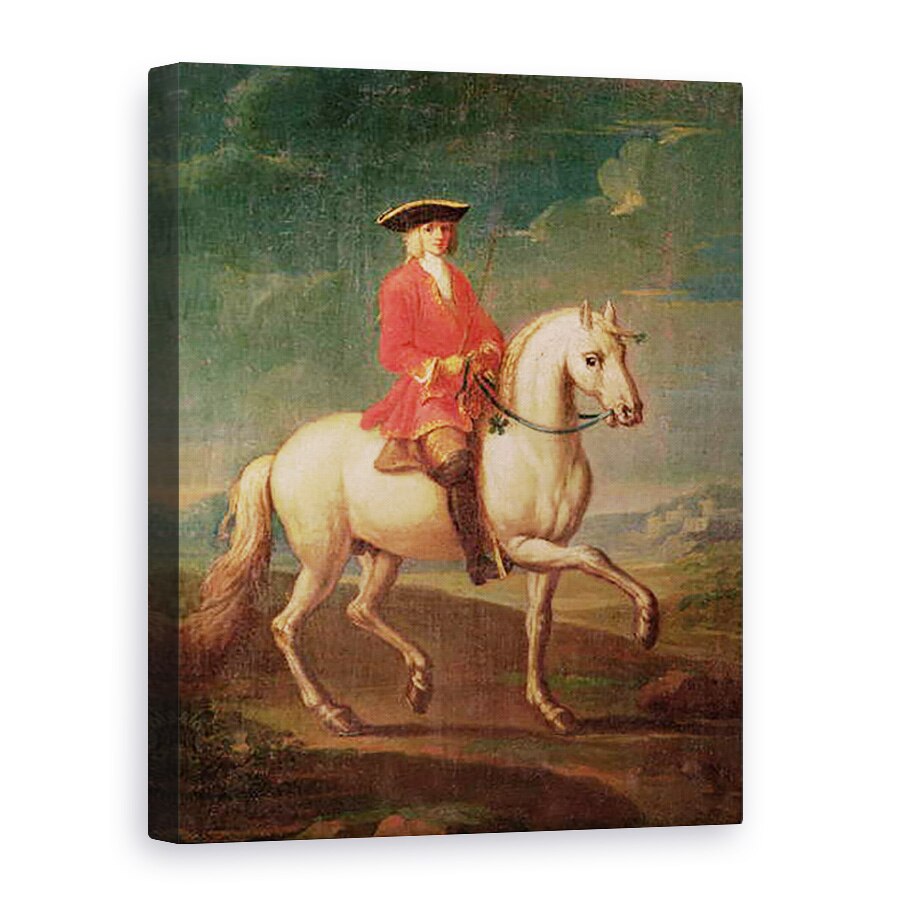 Tablou canvas - Pietro Longhi - Plimbare, 75 x 100 cm