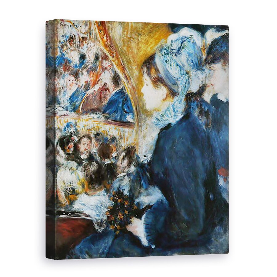 Tablou canvas - Pierre Auguste Renoir - La teatru La Premiere Sortie, 75 x 100 cm
