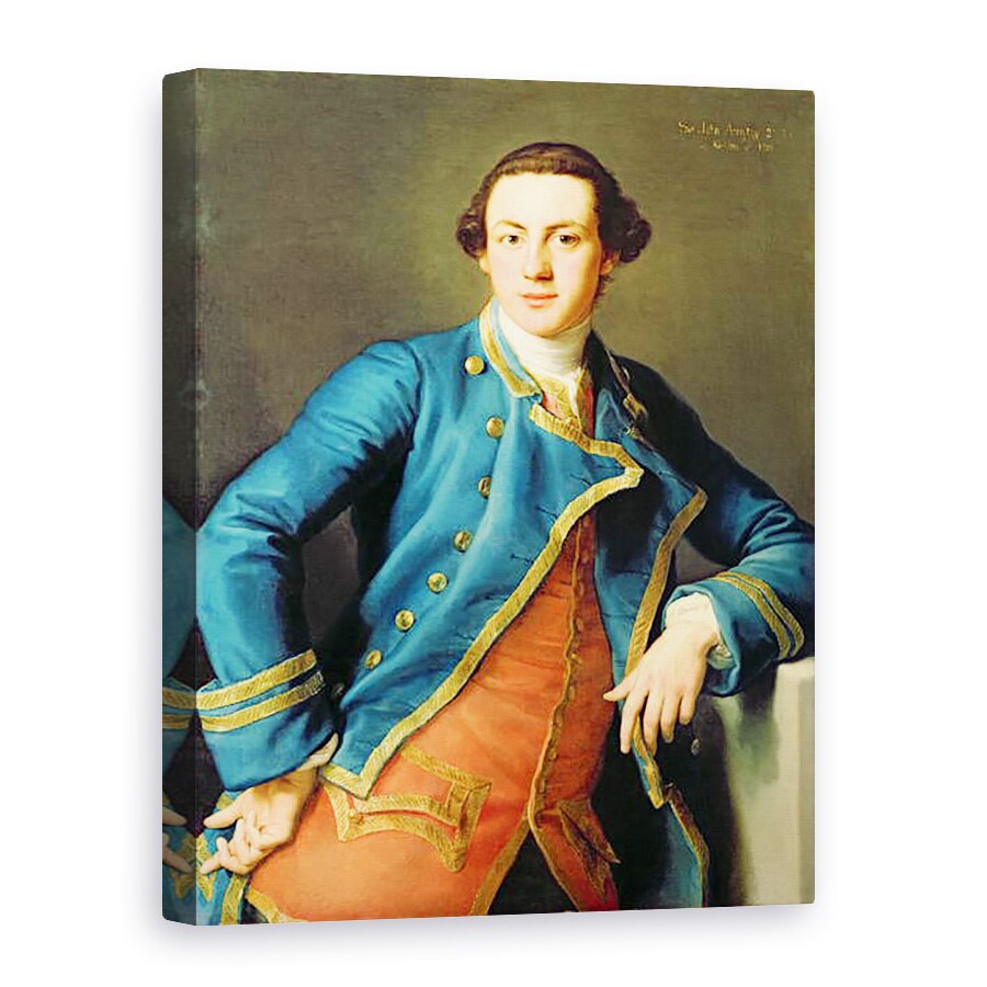 Tablou canvas - Pompeo Girolamo Batoni - Portret De Sir John Armytage 1732-58 Al doilea Bart de Kirklees, 60 x 80 cm
