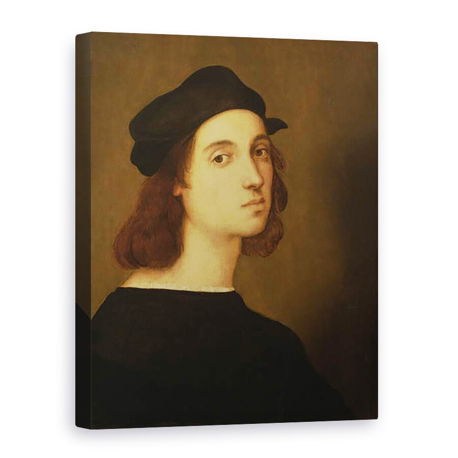 Tablou canvas - Raphael - Autoportret, 75 x 100 cm