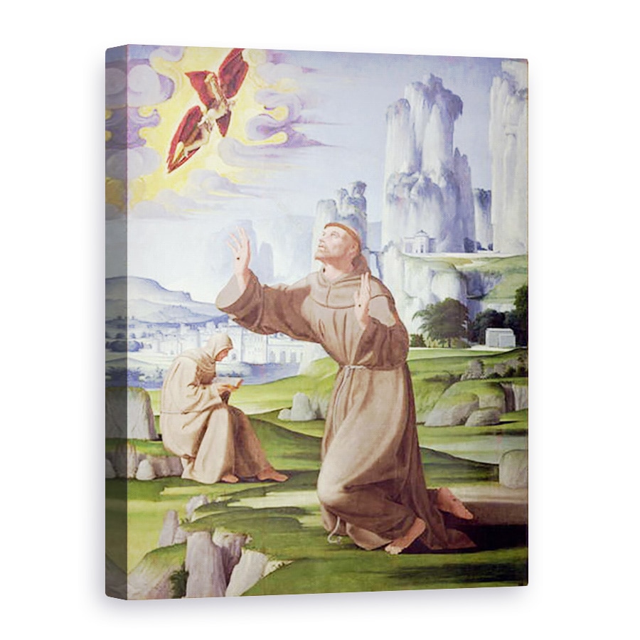 Tablou canvas - Pietro Francione - Sfantul Francisc I, 75 x 100 cm