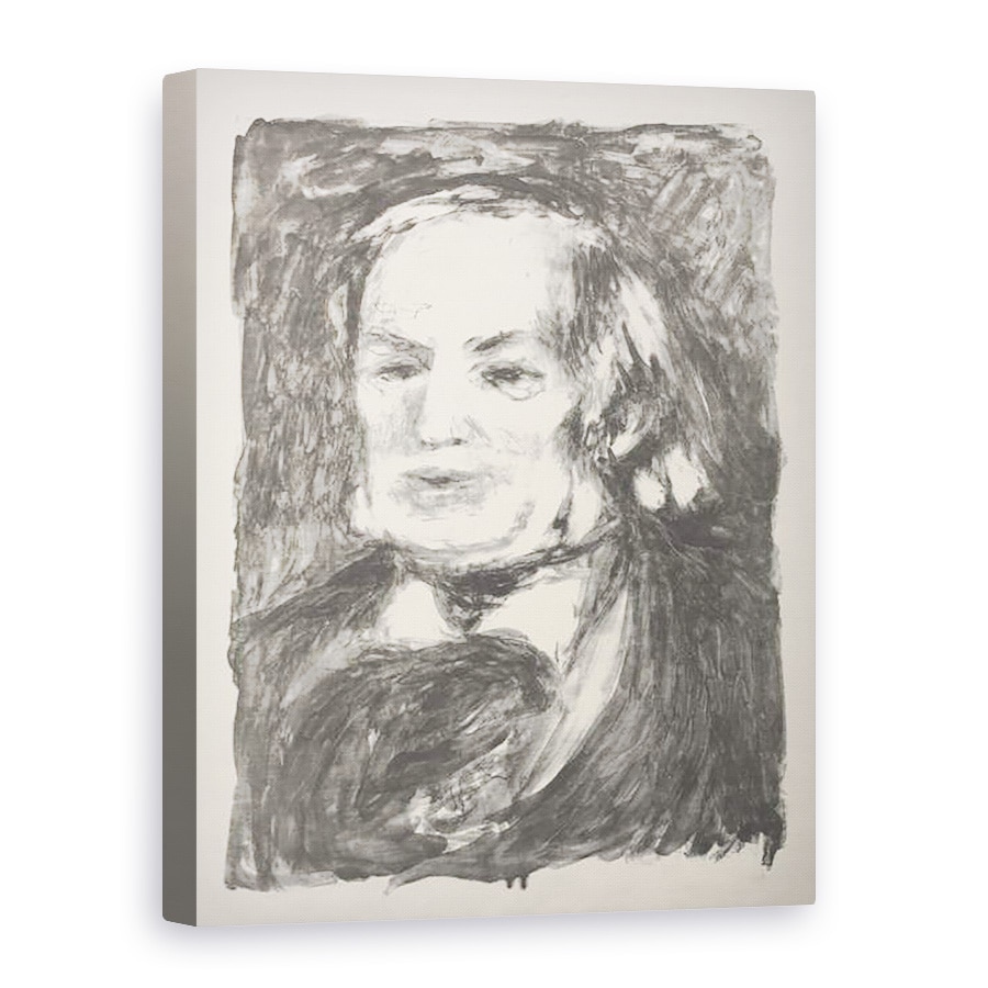 Tablou canvas - Pierre Auguste Renoir - Portretul lui Richard Wagner, 75 x 100 cm