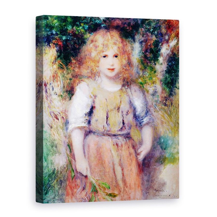 Tablou canvas - Pierre Auguste Renoir - Gypsy Girl, 75 x 100 cm
