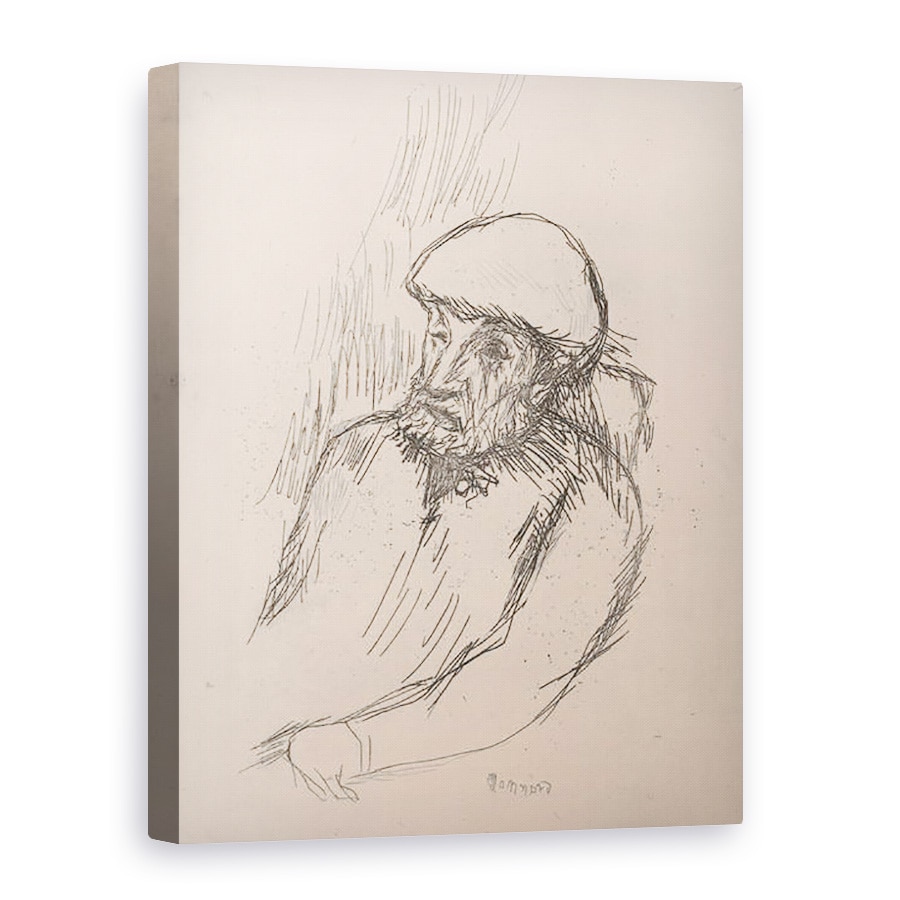 Tablou canvas - Pierre Bonnard - Portretul lui Renoir, 75 x 100 cm