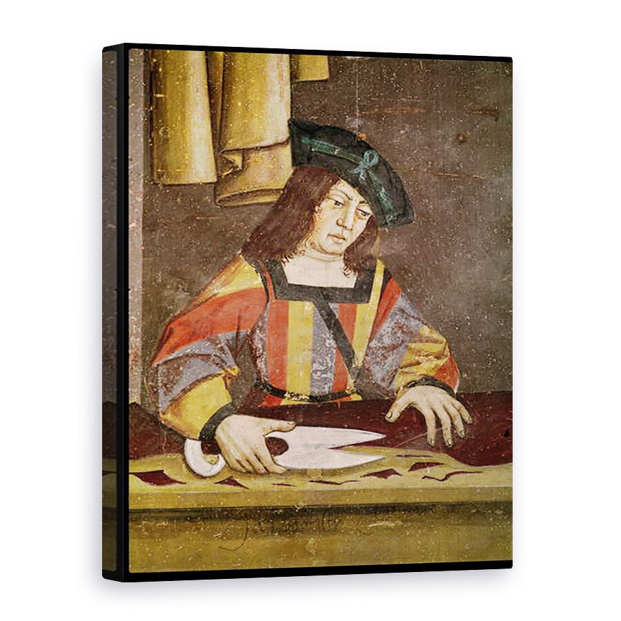 Tablou canvas - Scoala franceza - Un comerciant de panza de taiere, 75 x 100 cm