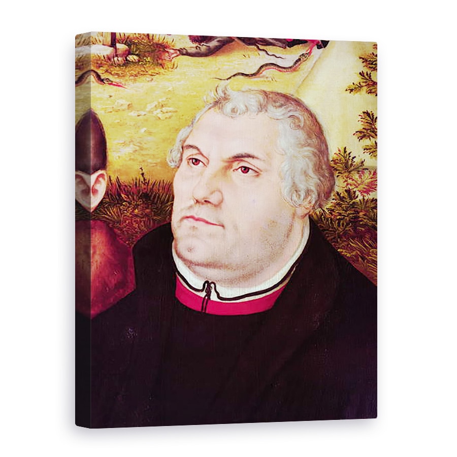Tablou canvas - Scoala germana - Martin Luther, 75 x 100 cm