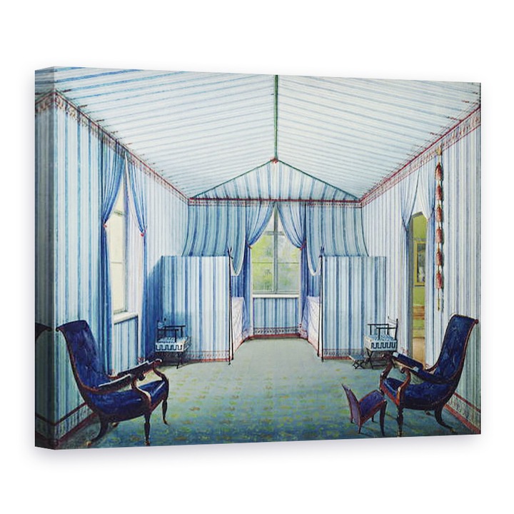 Tablou canvas - Scoala germana - Camera cort, 60 x 80 cm