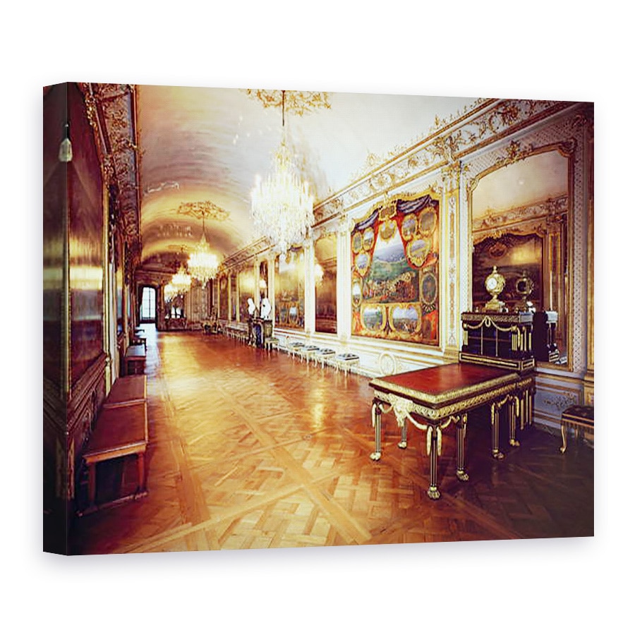 Tablou canvas - Scoala franceza - Vedere la Sala de Luptele, 75 x 100 cm