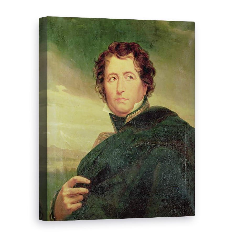 Tablou canvas - Scoala franceza - Portret De Maresalul Jean de Dieu Nicolas Soult 1769-1851 Duce de Dalmatia, 75 x 100 cm