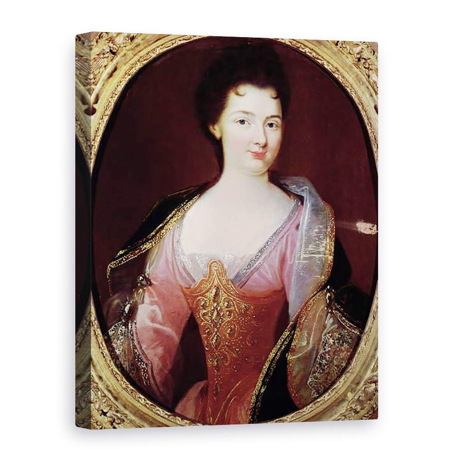 Tablou canvas - Scoala franceza - Portret De Claudine Alexandrine Guerin de Tencin 1682-1749, 50 x 70 cm