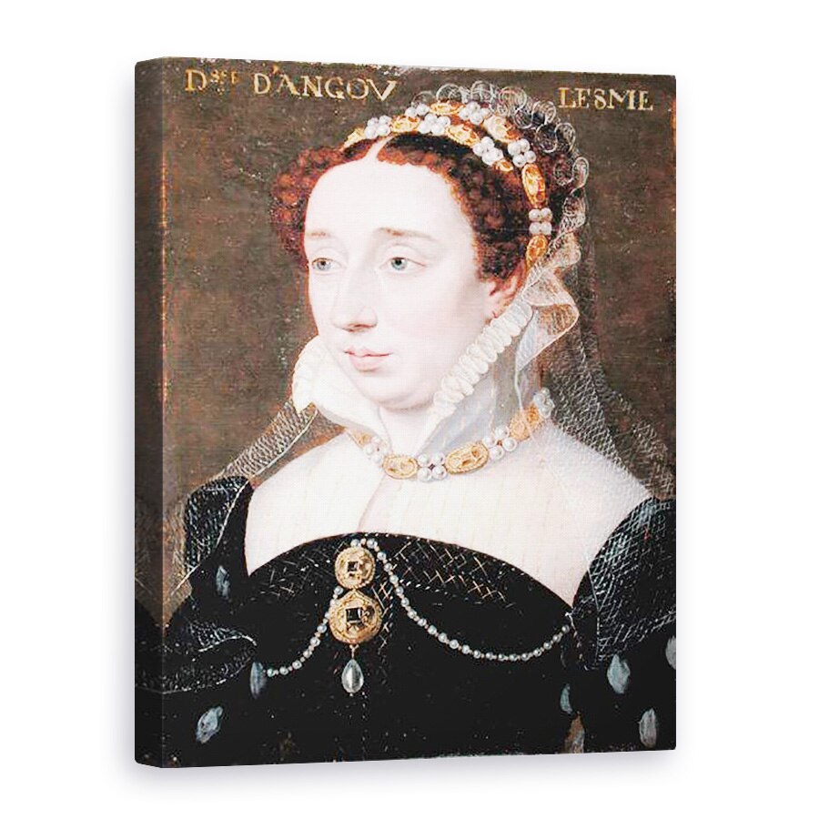Tablou canvas - Scoala franceza - Diane a Frantei sau de Valois 1538-1619 Ducesa de Angouleme, 50 x 70 cm