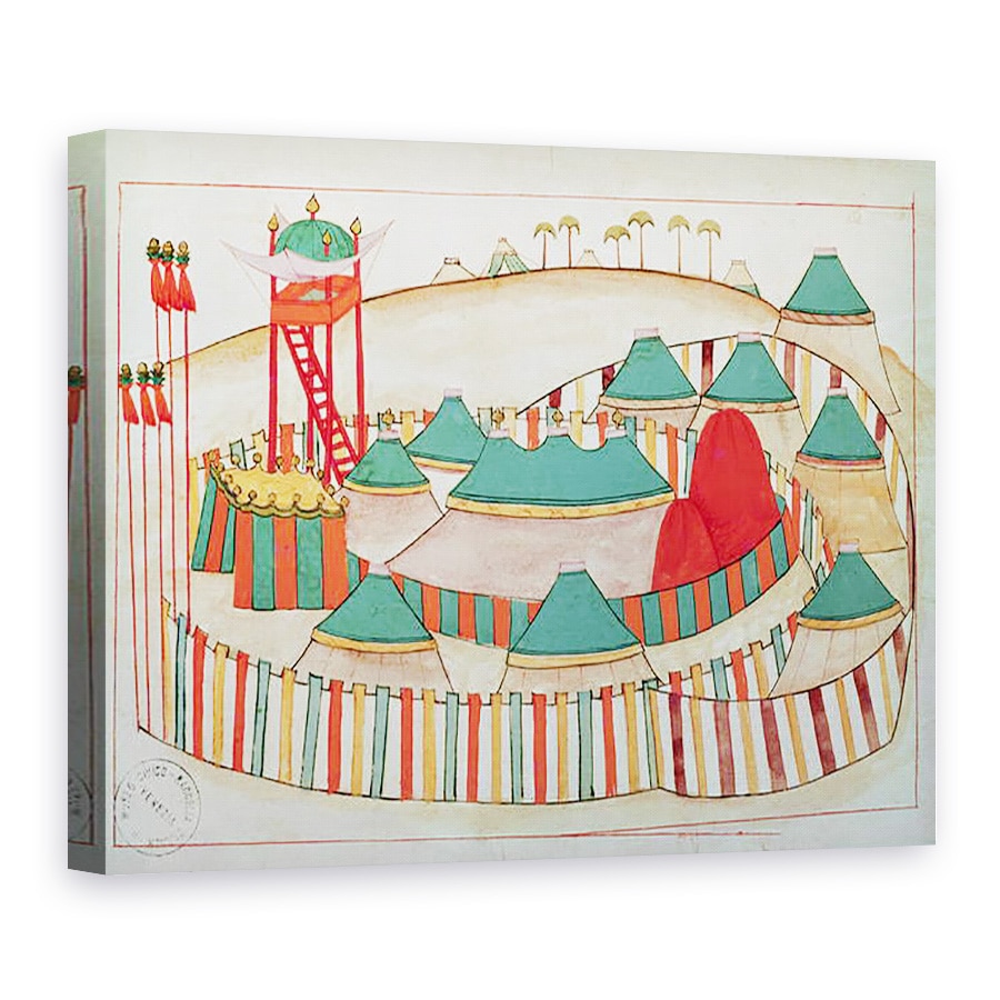 Tablou canvas - Scoala Islamica - Dna 1671 Tabara Imperiala, 75 x 100 cm