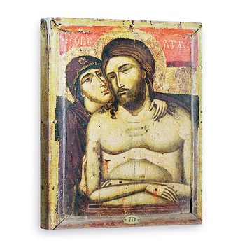 Tablou canvas - Scoala Italiana - Pieta, 50 x 70 cm Tablou canvas - Scoala Italiana - Pieta, 50 x 70 cm