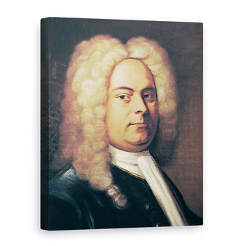 Tablou canvas - Scoala Italiana - George Frederick Handel 1685-1759, 50 x 70 cm Tablou canvas - Scoala Italiana - George Frederick Handel 1685-1759, 50 x 70 cm