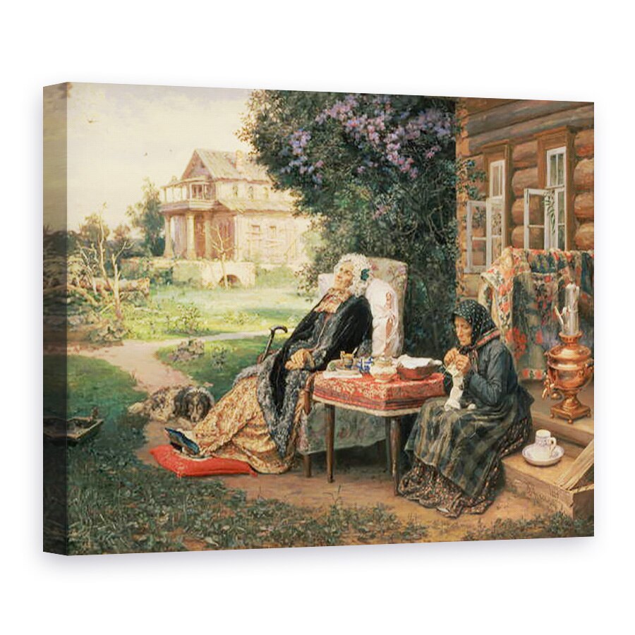 Tablou canvas - Vasili Maksimovich Maksimov - Toate in trecut, 60 x 80 cm