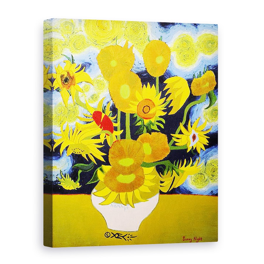 Tablou canvas - Timothy Nathan Joel - Noapte insorita, 2006, 75 x 100 cm