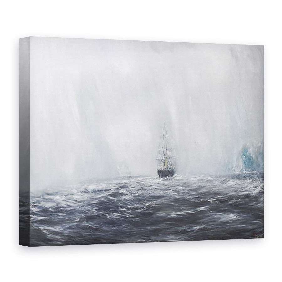 Tablou canvas - Vincent Alexander Booth - 65 de grade, 8 minute South.Terra Nova 9 Dec.1910. 2007, 75 x 100 cm