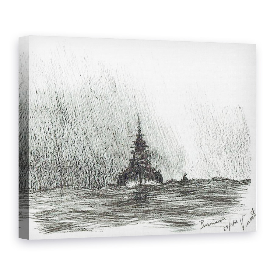 Tablou canvas - Vincent Alexander Booth - Bismarck iese din joc, 2006, 75 x 100 cm